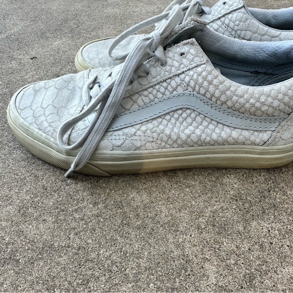 Vans Snakeskin Lace Up Sneakers - Picture 3 of 6